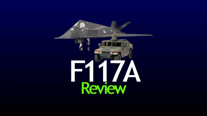 F-117 Scale Model Review